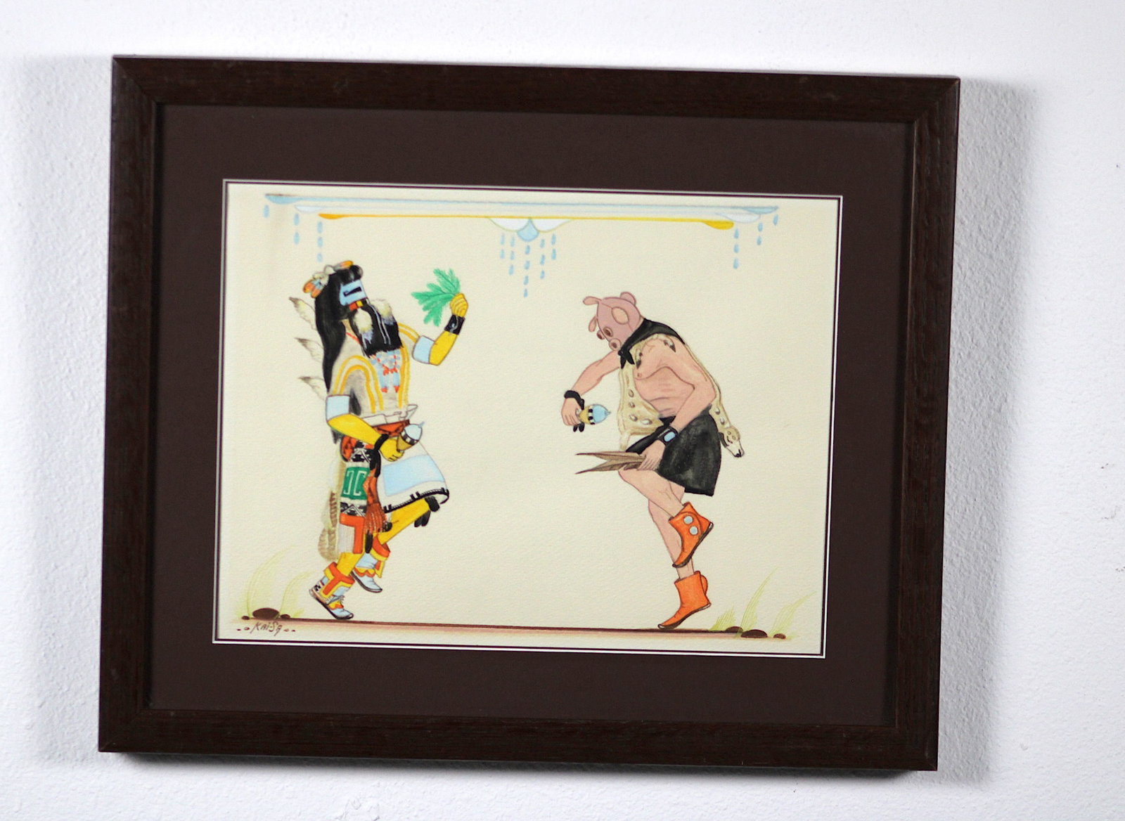 Kai-Sa Percy Sandy Zuni Mudhead & Kachina Art (1 of 7)