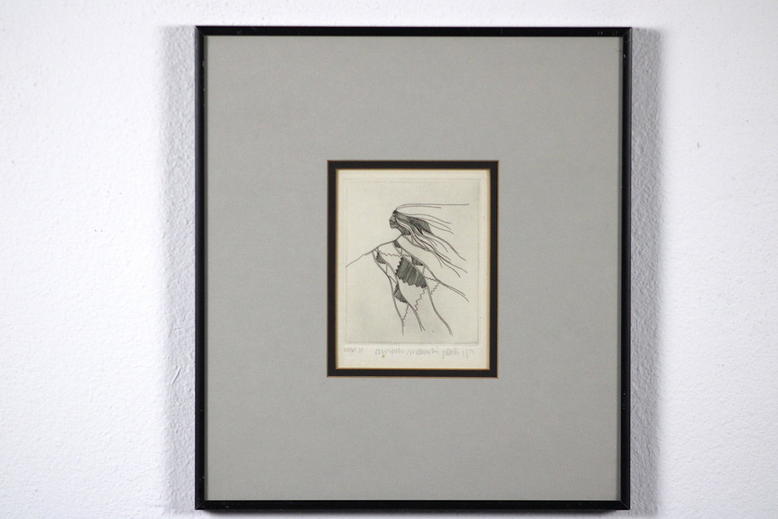 Amado Pena Jr. Pascua Yaqui Untitled Painting (1 of 4)