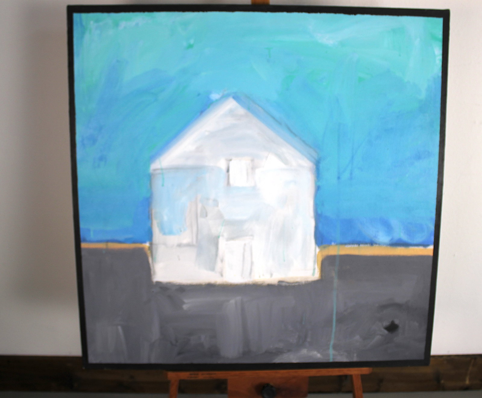 Gregory Lomayesva Hopi White House Painting (1 of 5)