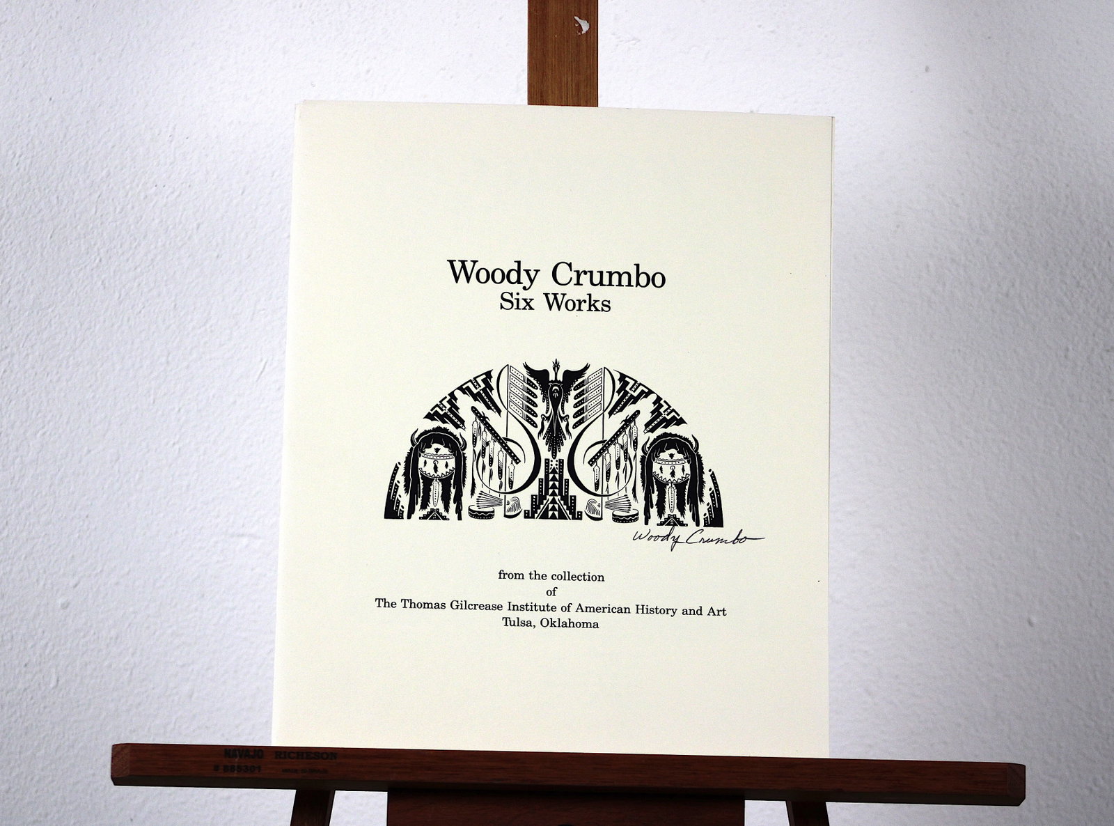 Woody Crumbo Six Works Gilcrease Portfolio (1 of 9)