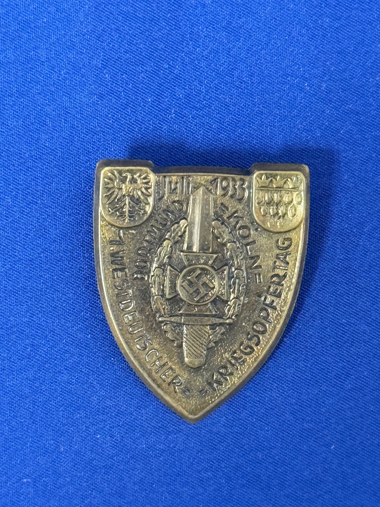 WW2 German War Victims Day July 1933 Pin: WW2 German War Victims Day July 1933 Pin