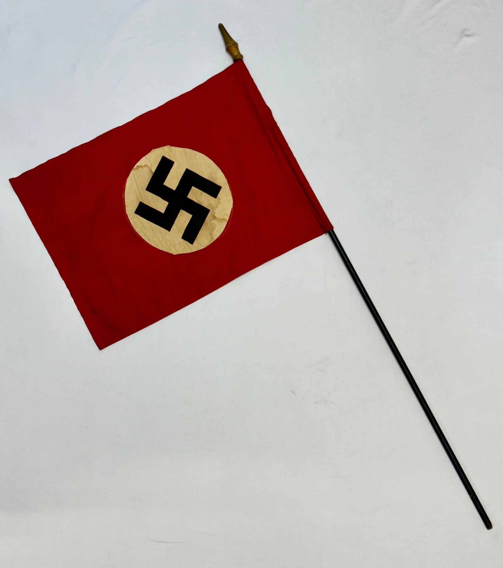 WW2 German Stick Flag: Period WW2 German Stick Flag