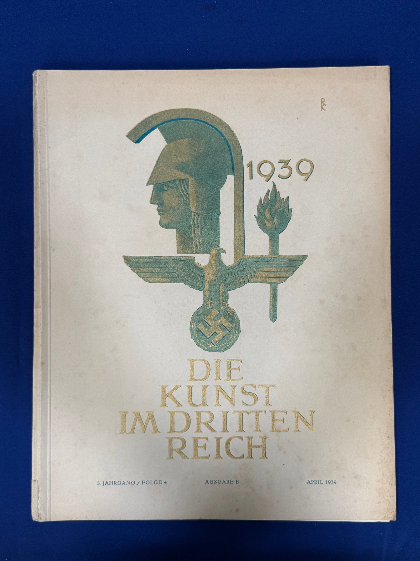 WW2 German DIE KUNST IM DEUTSCHEN REICH April 1939 – Art in The German Reich: DIE KUNST IM DEUTSCHEN REICH April 1939 – Art in The German Reich