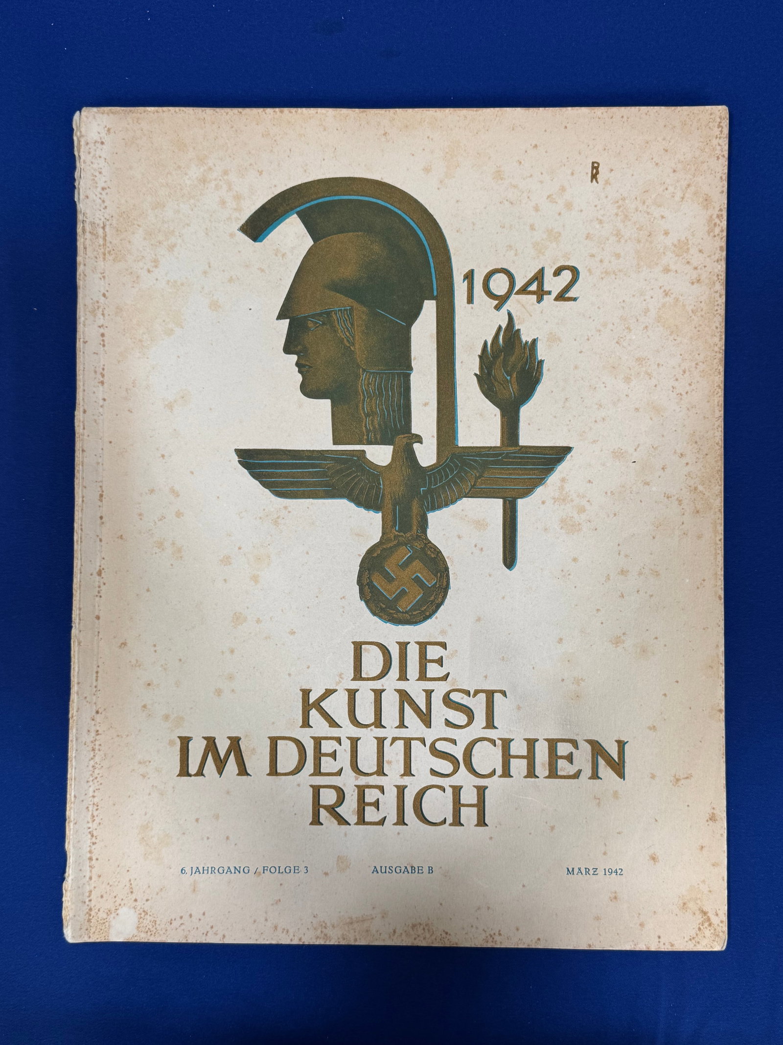 WW2 German - DIE KUNST IM DEUTSCHEN REICH March 1942 – Art in The German Reich: DIE KUNST IM DEUTSCHEN REICH March 1942 – Art in The German Reich