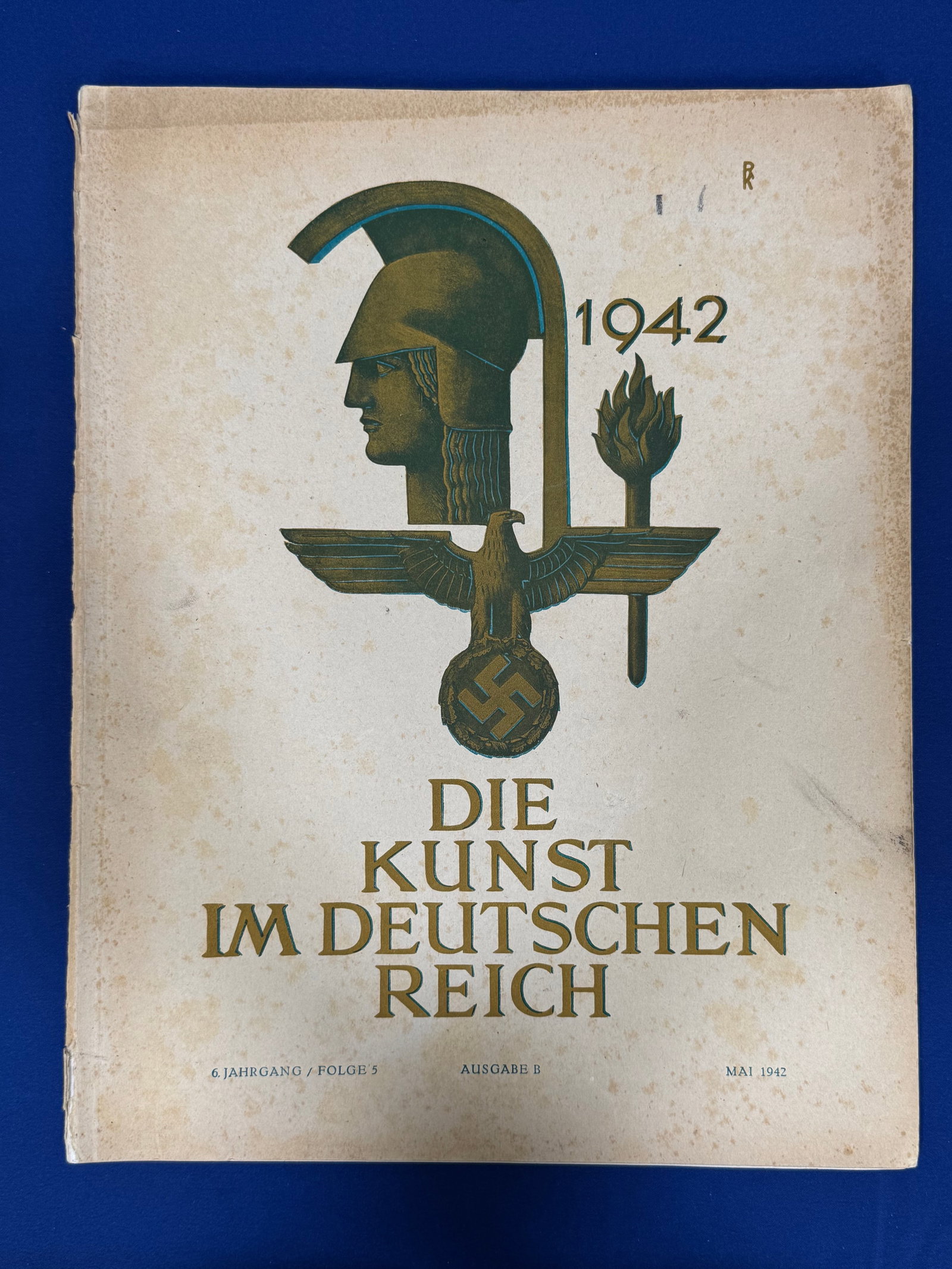 WW2 German - DIE KUNST IM DEUTSCHEN REICH May 1942 – Art in The German Reich: DIE KUNST IM DEUTSCHEN REICH May 1942 – Art in The German Reich