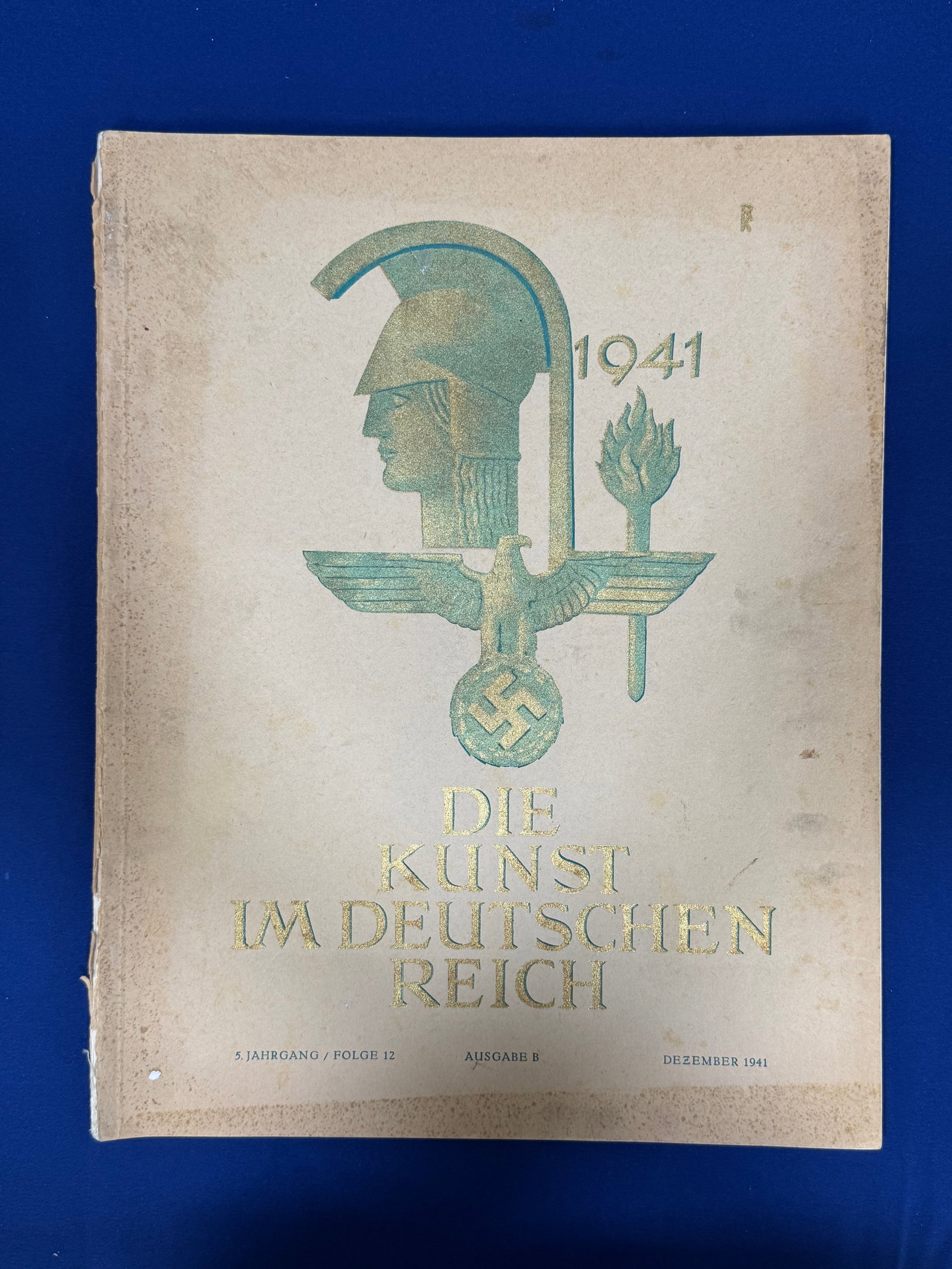 WW2 German - DIE KUNST IM DEUTSCHEN REICH December 1941 – Art in The German Reich: DIE KUNST IM DEUTSCHEN REICH December 1941 – Art in The German Reich