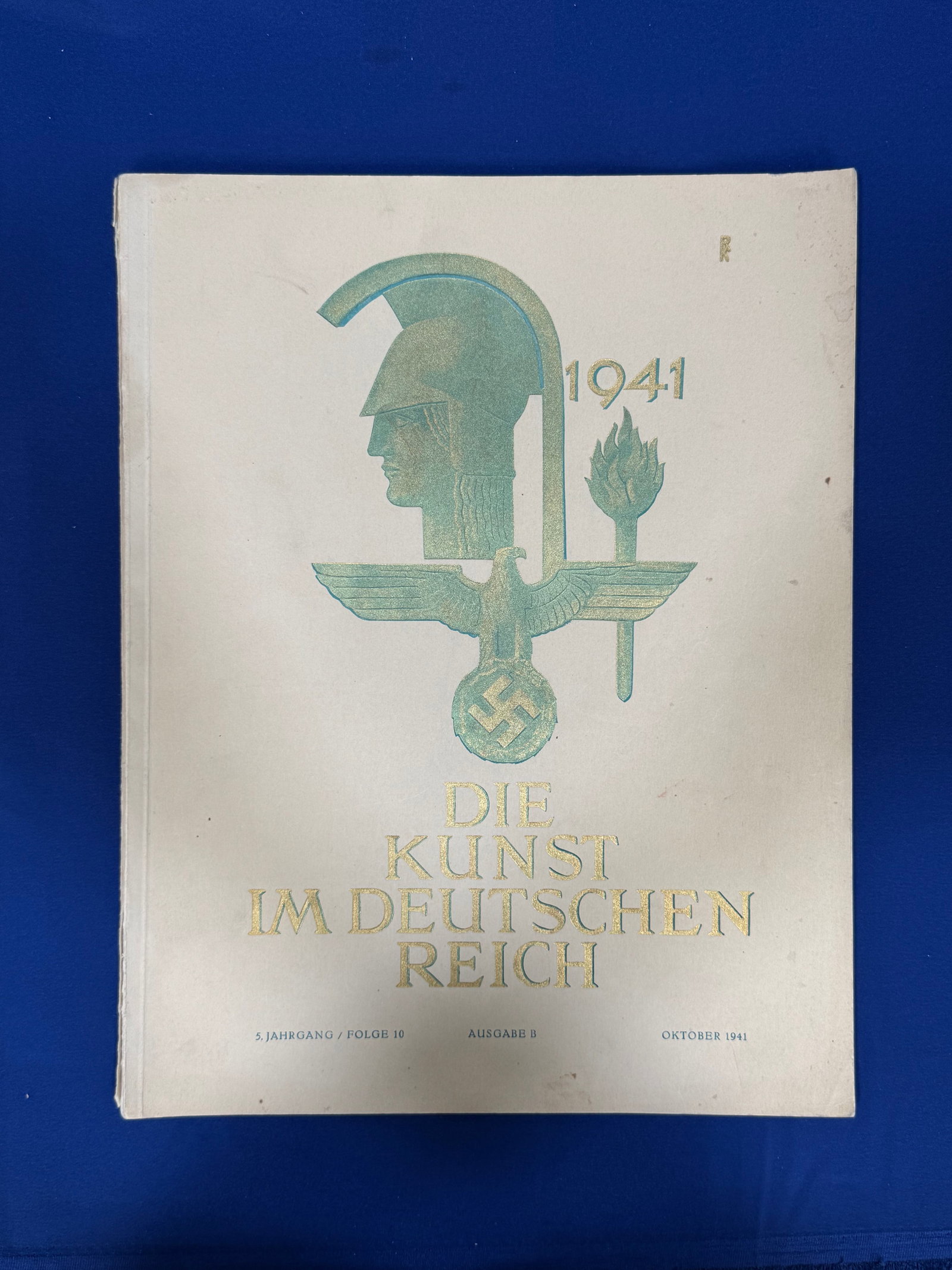 WW2 German - DIE KUNST IM DEUTSCHEN REICH October 1941 – Art in The German Reich: DIE KUNST IM DEUTSCHEN REICH October 1941 – Art in The German Reich