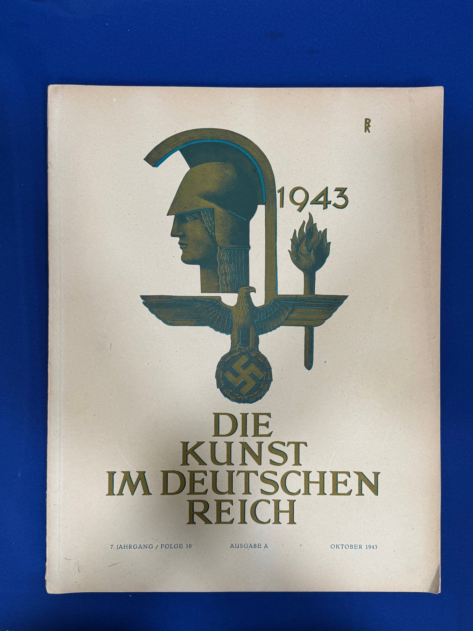 WW2 German - DIE KUNST IM DEUTSCHEN REICH October 1943 – Art in The German Reich: DIE KUNST IM DEUTSCHEN REICH October 1943 – Art in The German Reich