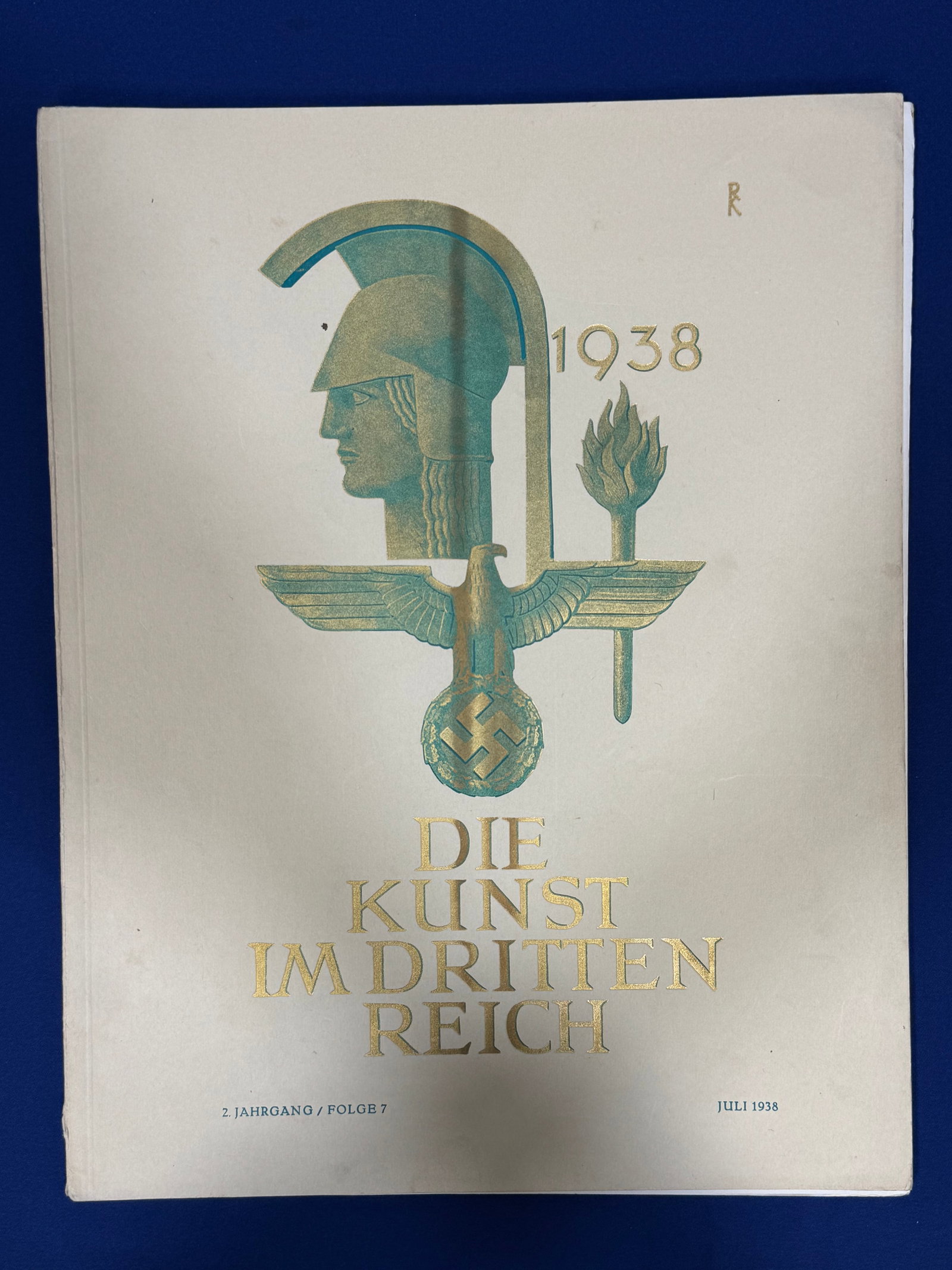 WW2 German - DIE KUNST IM DEUTSCHEN REICH July 1938 – Art in The German Reich: DIE KUNST IM DEUTSCHEN REICH July 1938 – Art in The German Reich