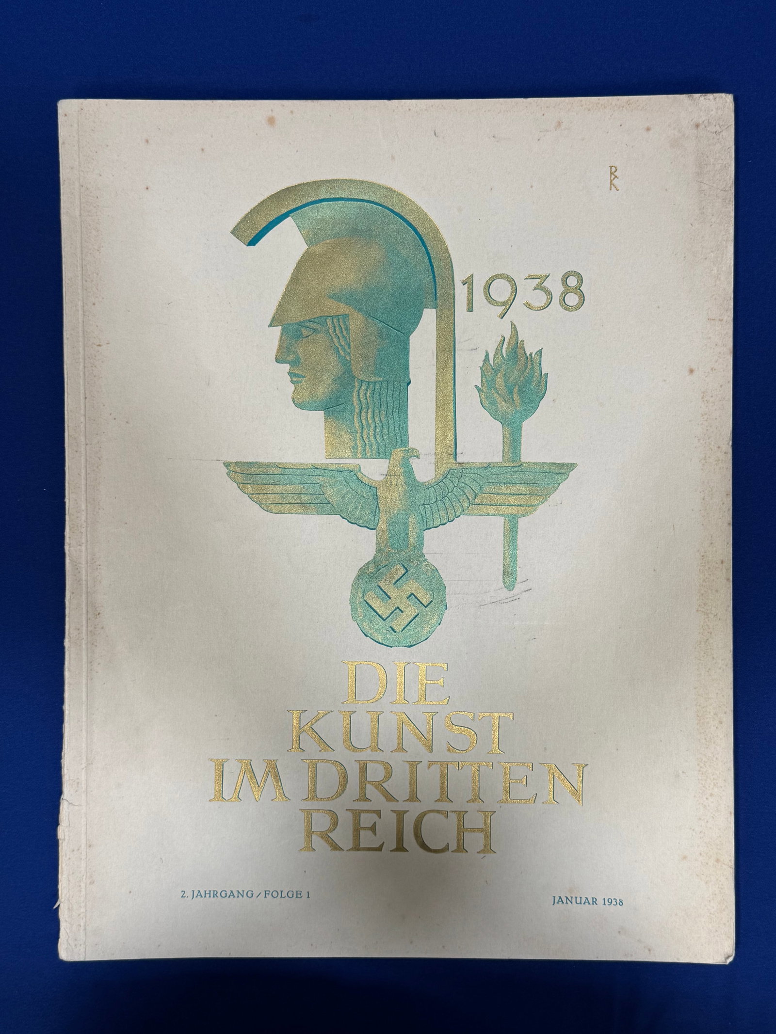 WW2 German - DIE KUNST IM DEUTSCHEN REICH January 1938 – Art in The German Reich: DIE KUNST IM DEUTSCHEN REICH January 1938 – Art in The German Reich
