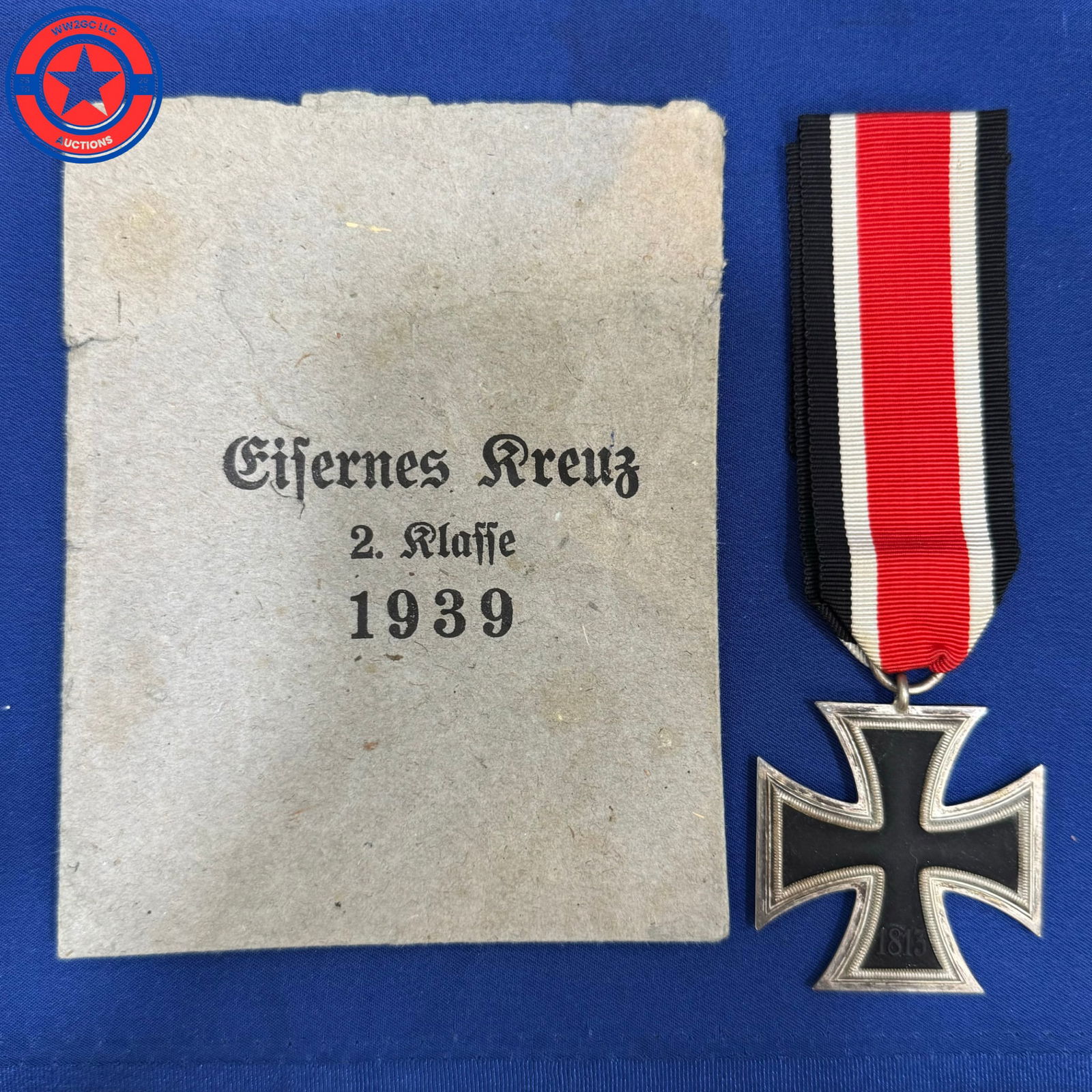 WW2 German Iron Cross 2nd Class With Packet (1 of 5)