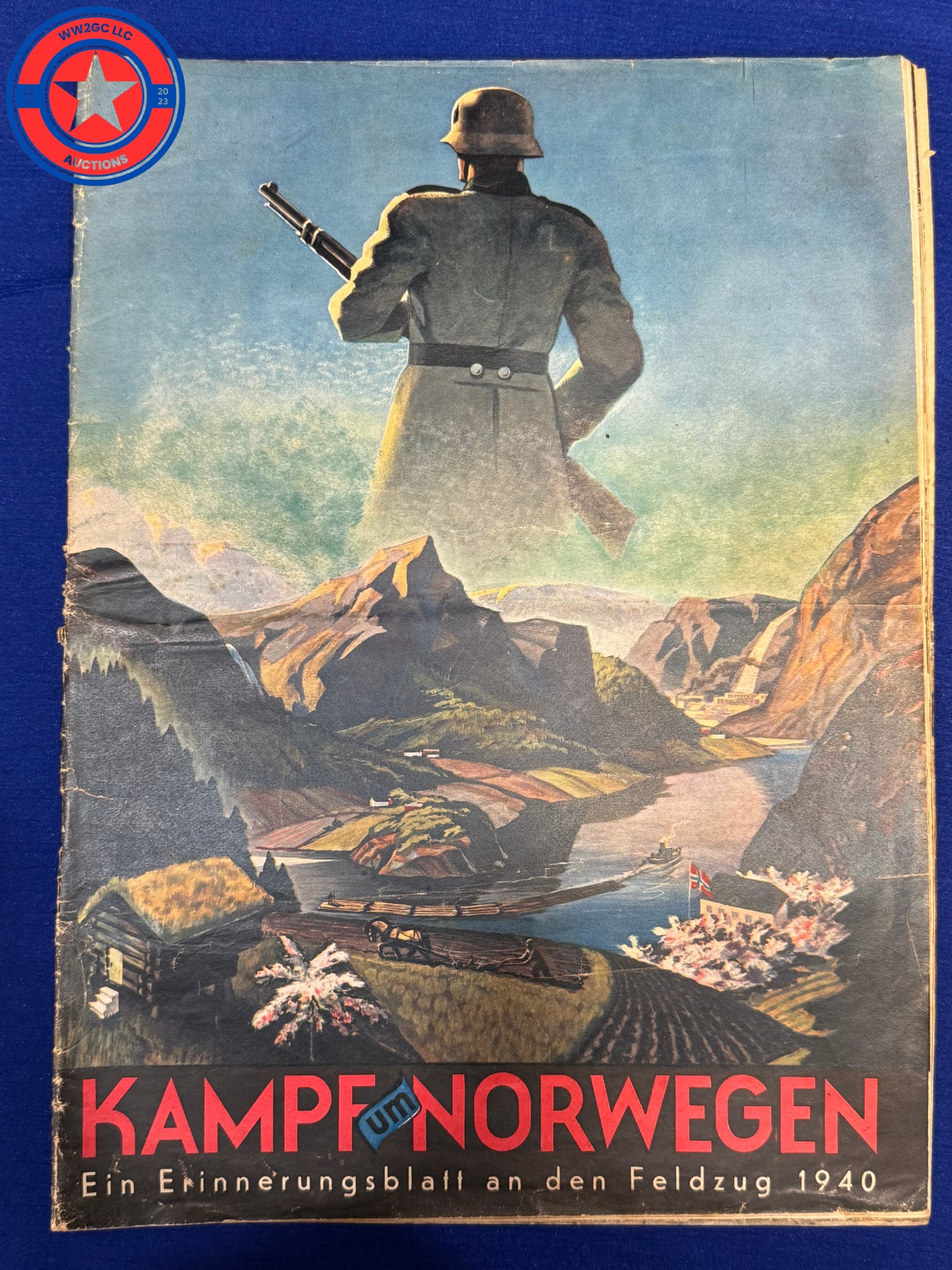 German Wehrmacht Campaign in Norway 1940 WW2 Norge Narvik Bergen Oslo Book (1 of 3)