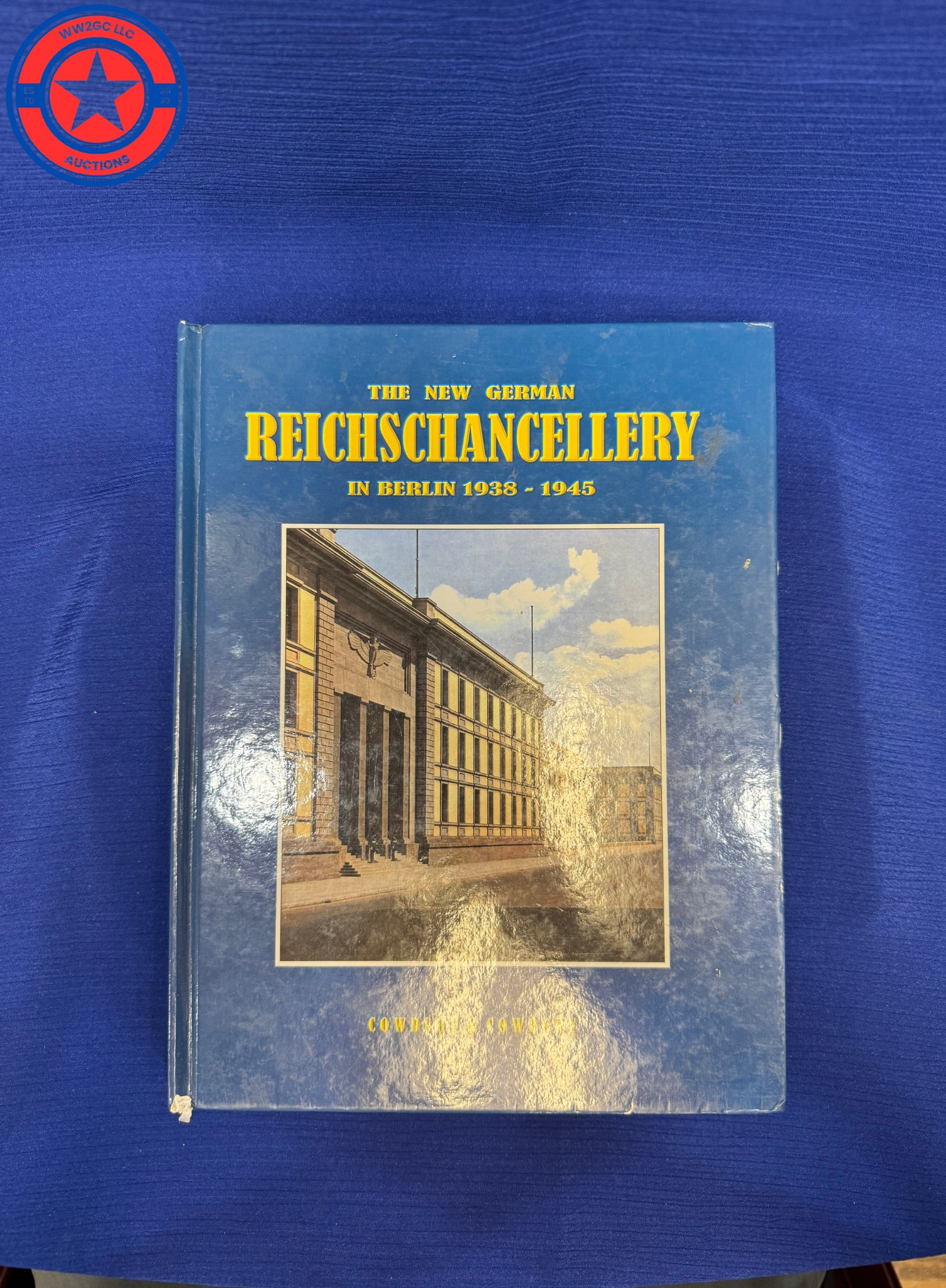 Book - The New German Reichschancellery in Berlin 1938-1945: This heavily illustrated 128 page hardcover book contains a complete illustrated history of the New Reichschancellery in Berlin, designed and built in 1938 by Albert Speer. Period and modern illustrat