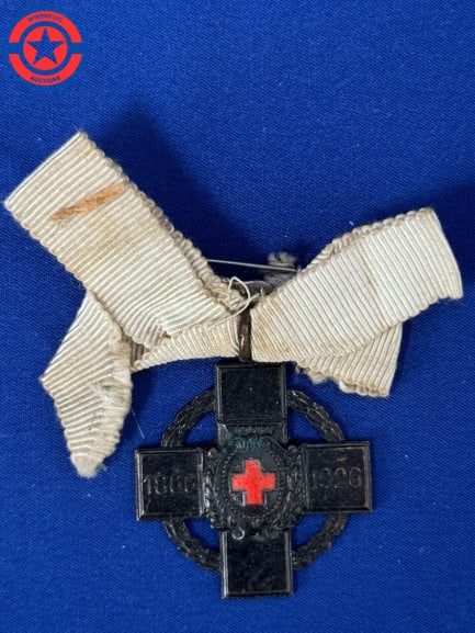 Prussian KVK Ladies Red Cross Jubilee Medal 1926 (1 of 4)