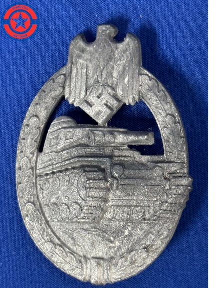 WW2 German Panzer Assault Badge: WW2 German Panzer Assault Badge.The Panzer Assault Badge Maker Marked!! (Panzerkampfabzeichen) was a military decoration awarded by Nazi Germany during World War II to recognize the achievements of ar
