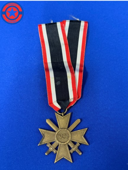 WW2 German War Merit Cross With Swords and Ribbon (1 of 4)