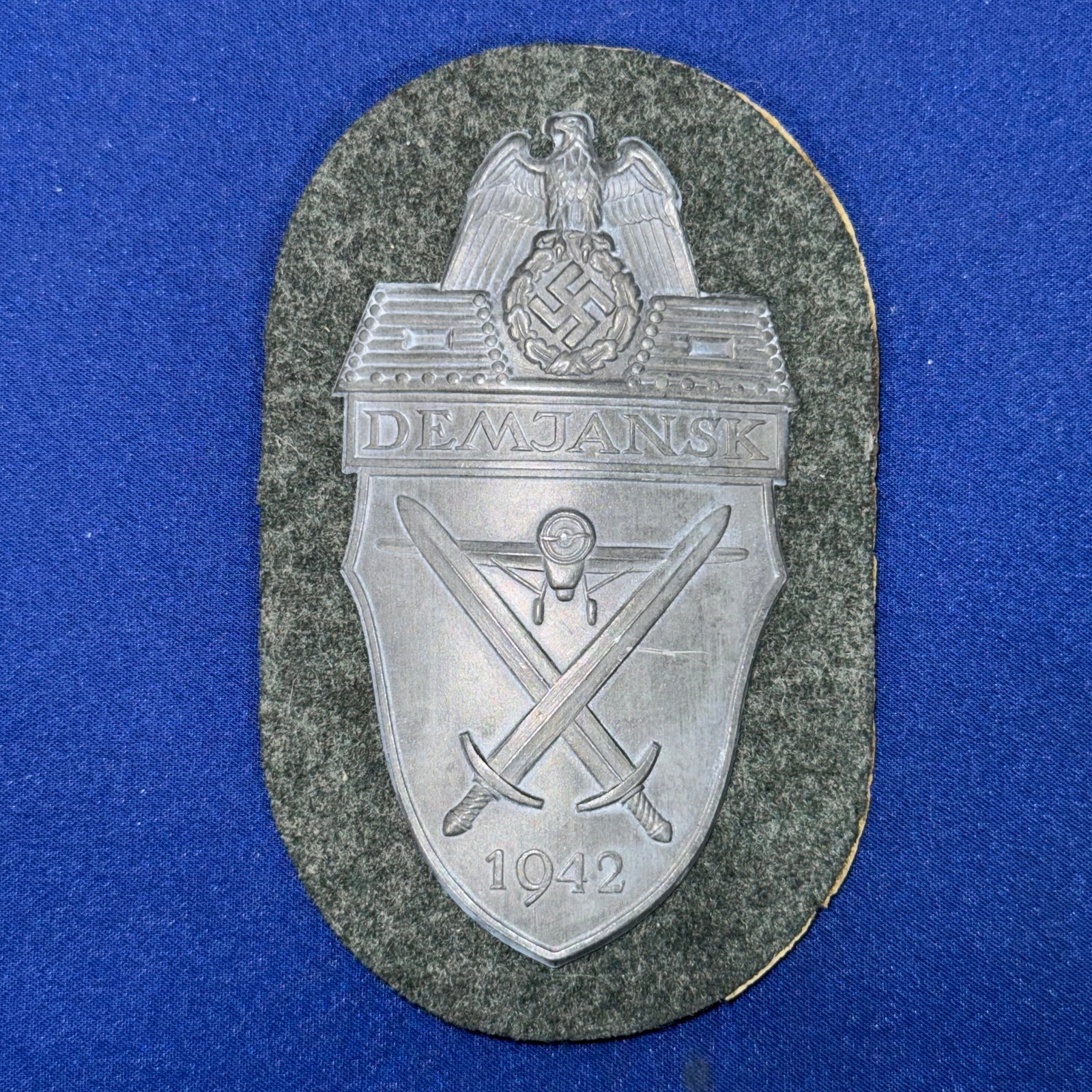 WW2 German Campaign Shield Demyansk: WW2 German Campaign Shield Demyansk