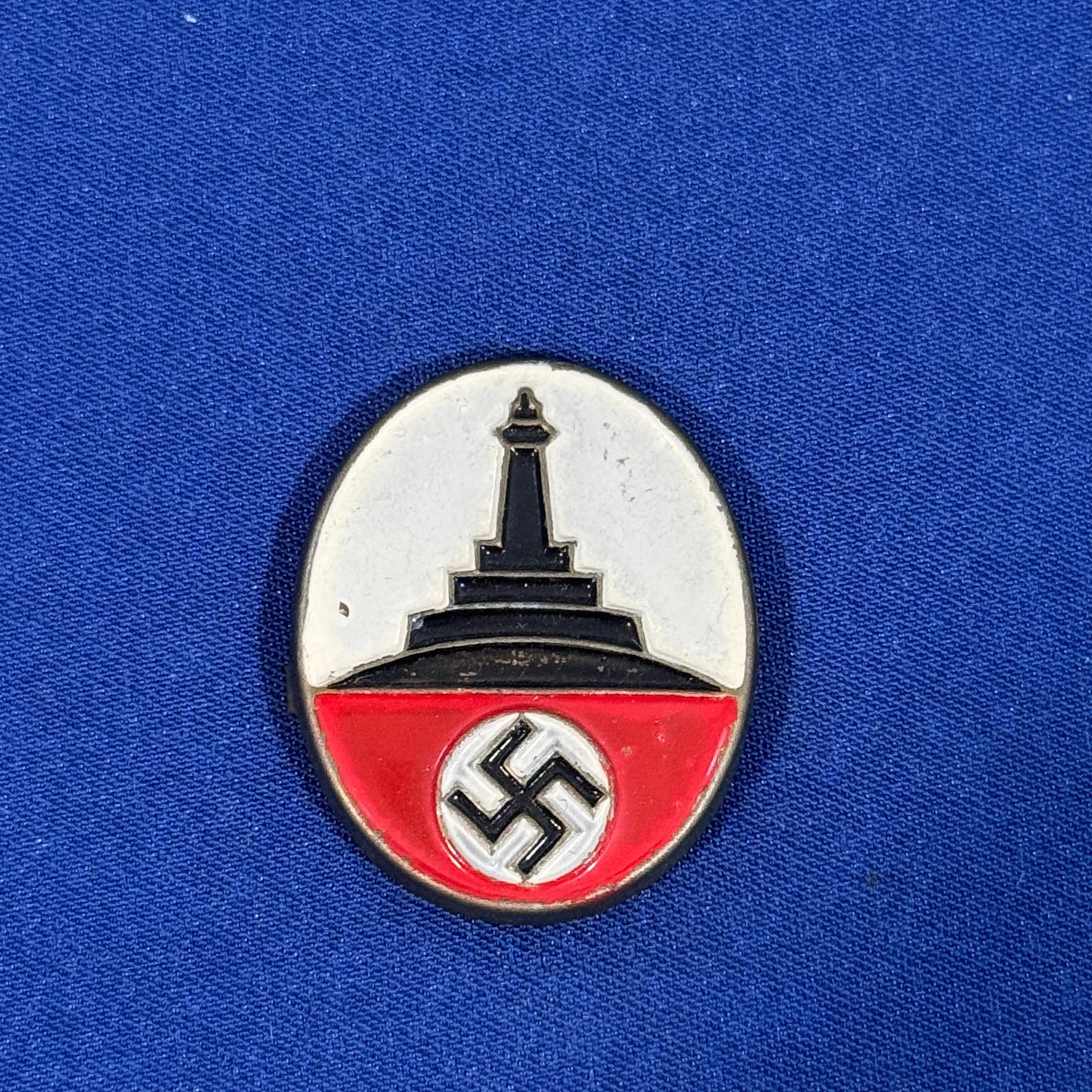 Ww2 German National Socialist Veteran's Organization Cap Device: Ww2 German National Socialist Veteran's Organization Cap Device