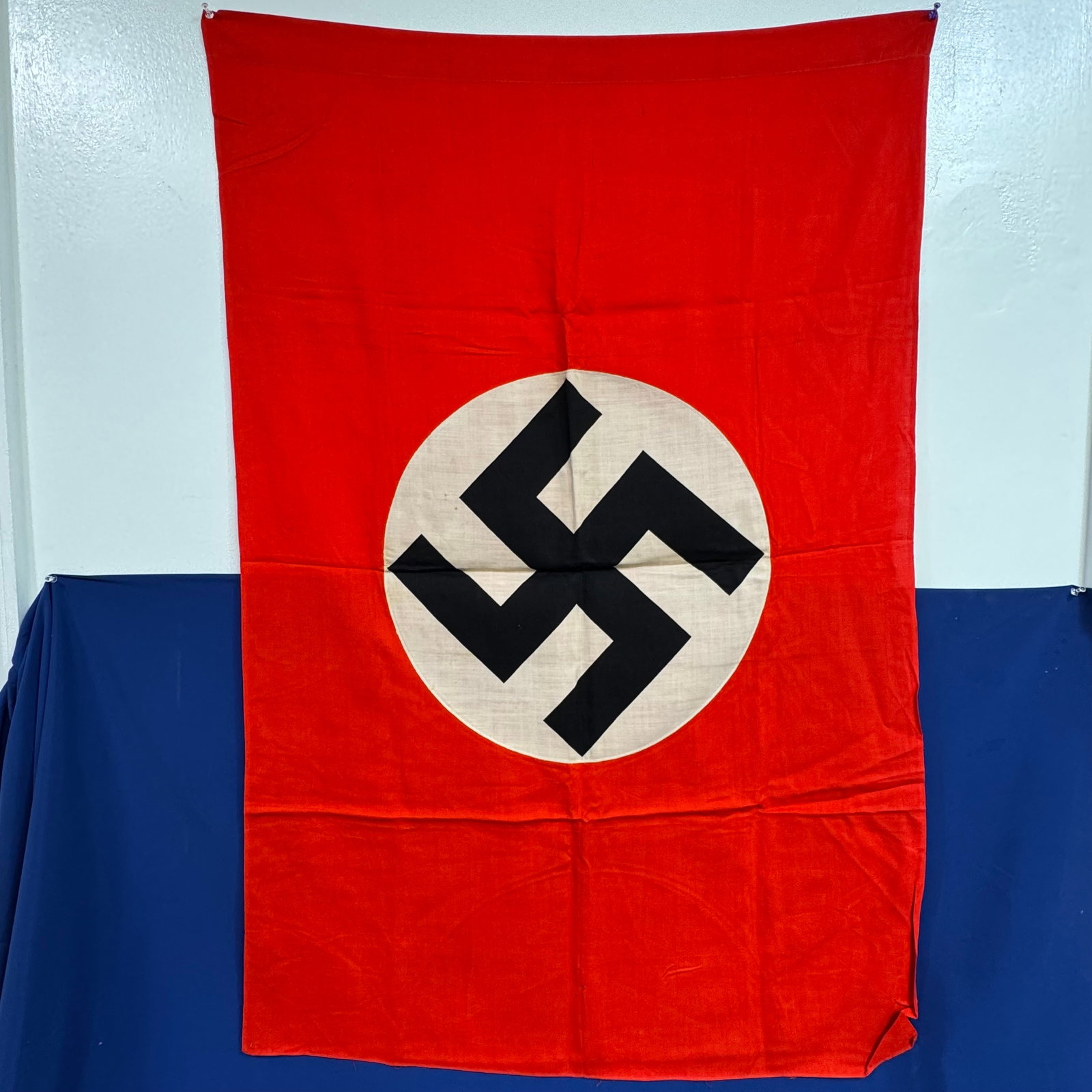 WW2 German NSDAP Flag: Original NSDAP both Sided FlagMedium Size Great Display Flag
