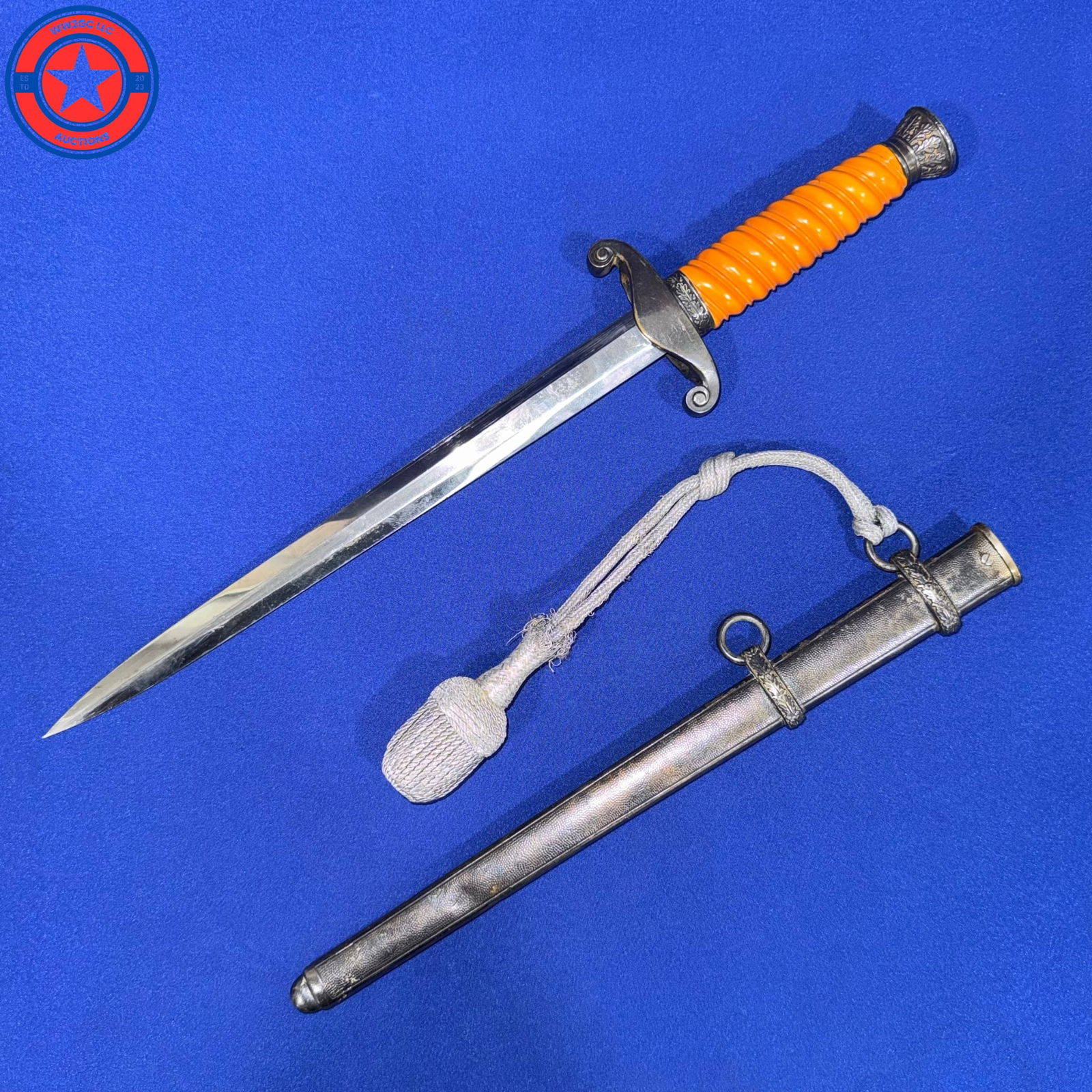 German WWII Early Army Heer Officer Dagger by Carl Eickhorn: German WWII Early Army Heer Officer Dagger by Carl Eickhorn