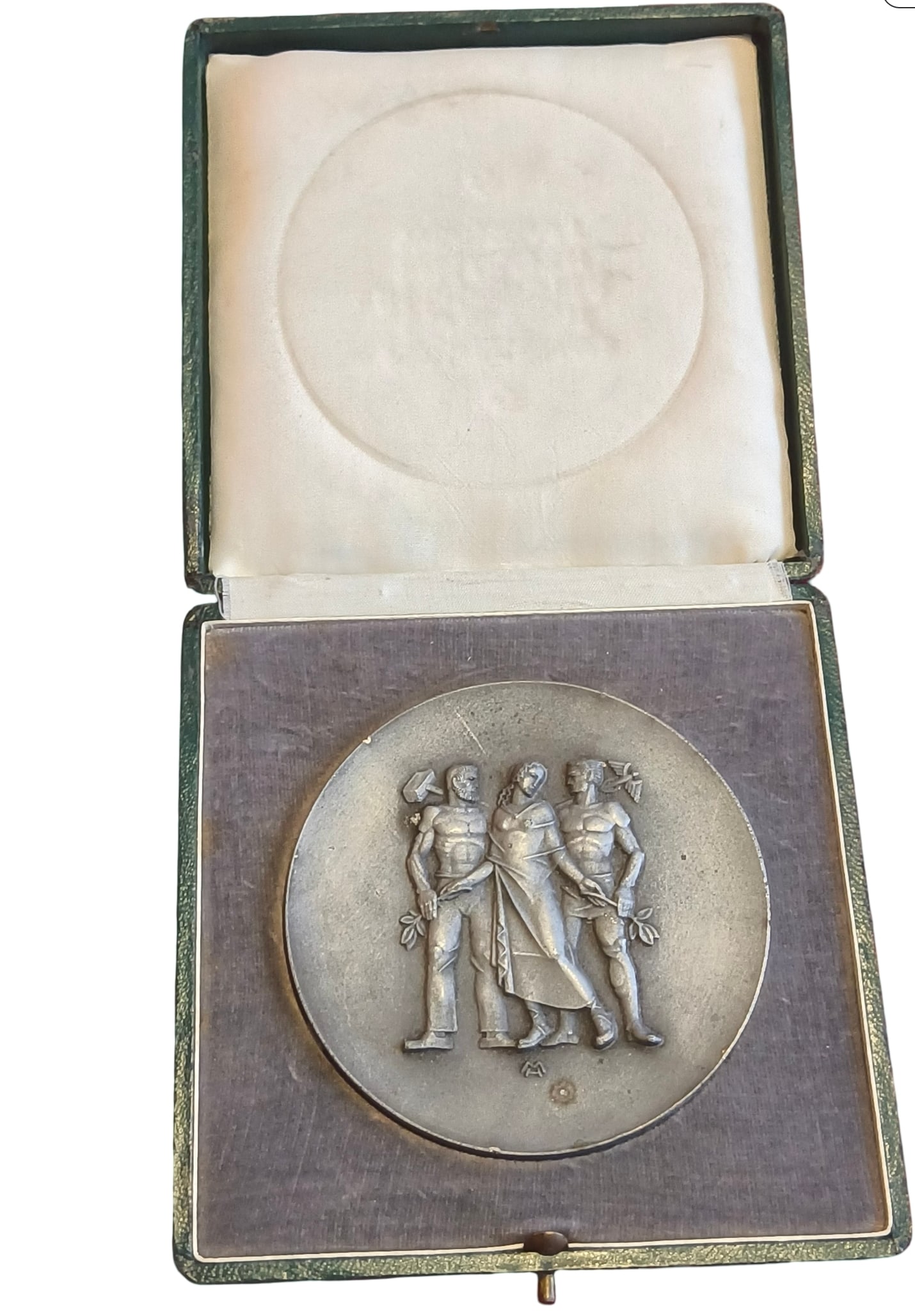 WW2 German Third Reich Palatinate Association of the Economy Merit Table Medal In Box - 2