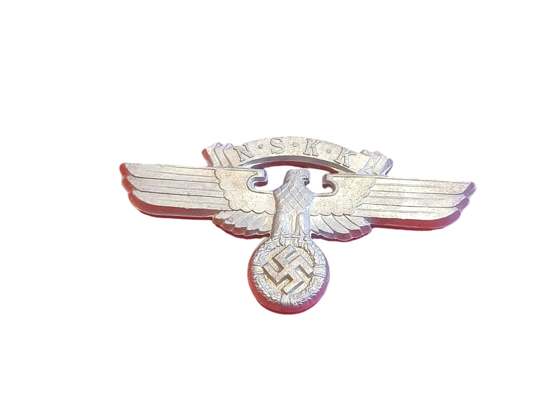 WW2 German Third Reich Nskk Kapi Or Visor Eagle: Nice original eagle