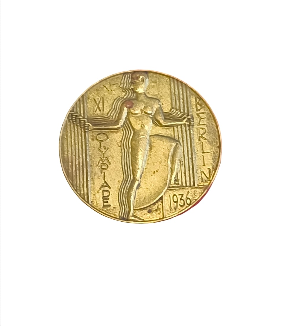 WW2 German Third Reich 1936 Olympic Medal - 2