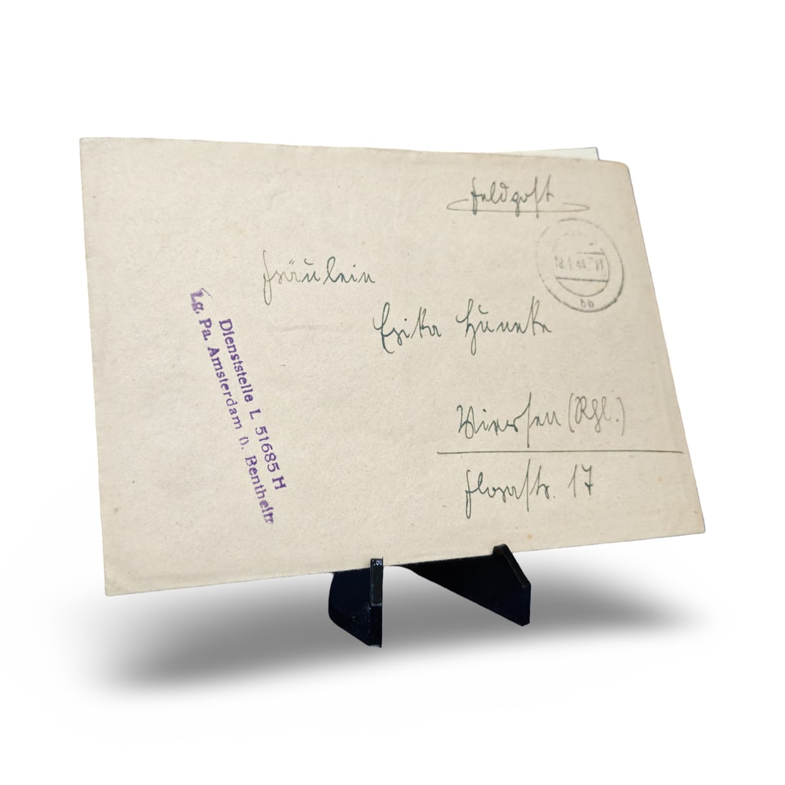 WW2 German Third Reich German Field Mail Correspondence Lot - Feldpost - 11