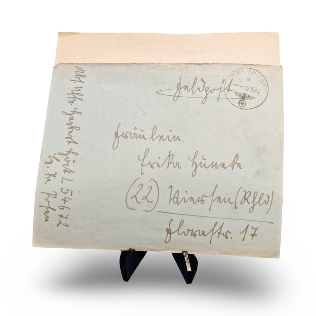 WW2 German Third Reich German Field Mail Correspondence Lot - Feldpost - 4