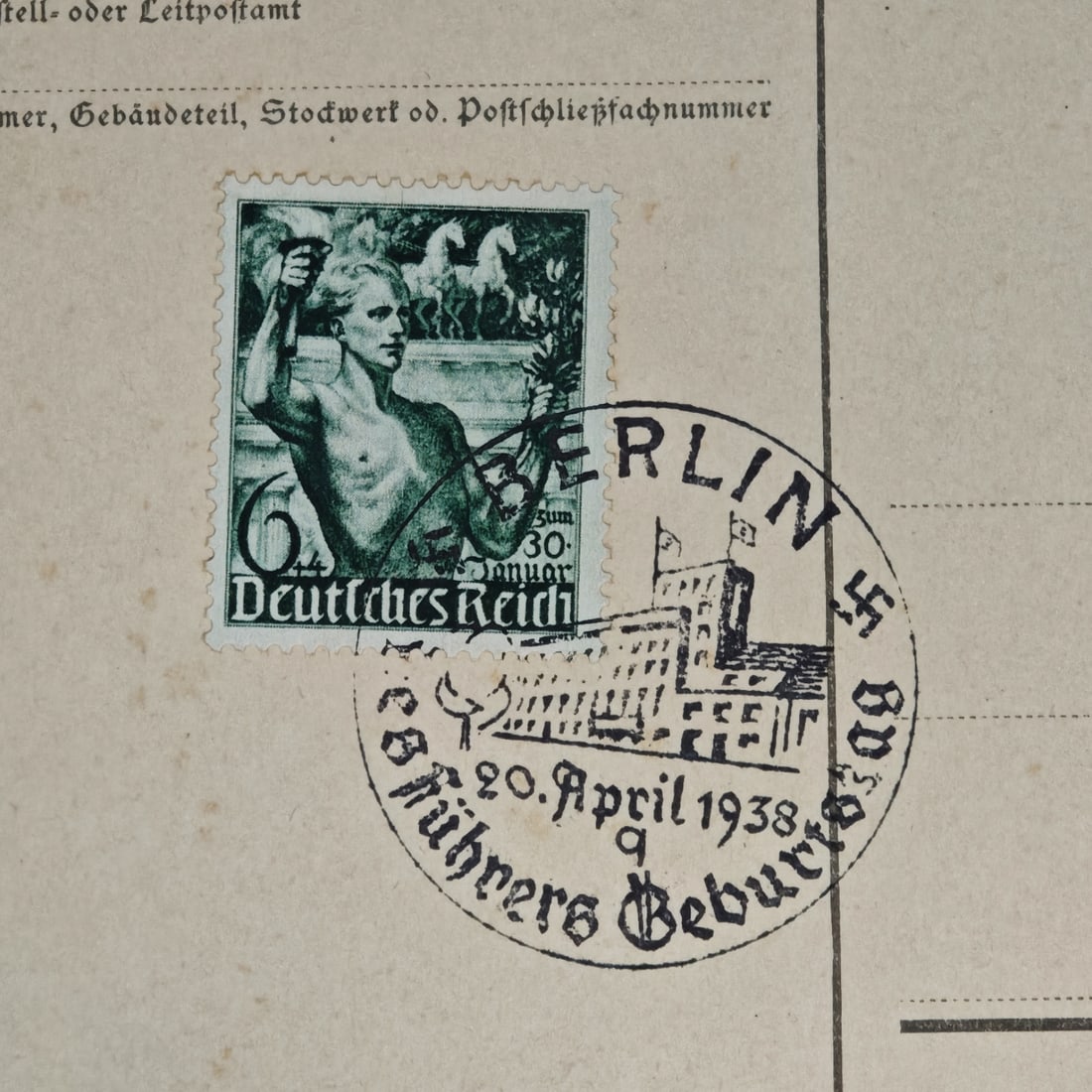 WW2 German Third Reich Commemorative Postcards and Postal Stationery - Ganzsachen - 8