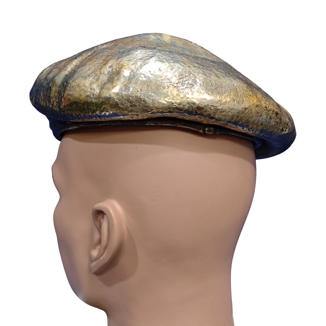 Cold War US Army Special Forces Bronzed Presentation Beret - Lt. Gen. William P. Yarborough - 4