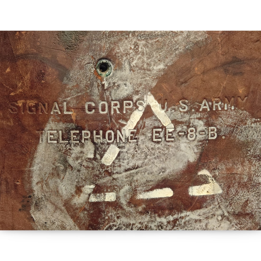 WWII US Army Signal Corps Field Telephone Type EE-8-B - 14