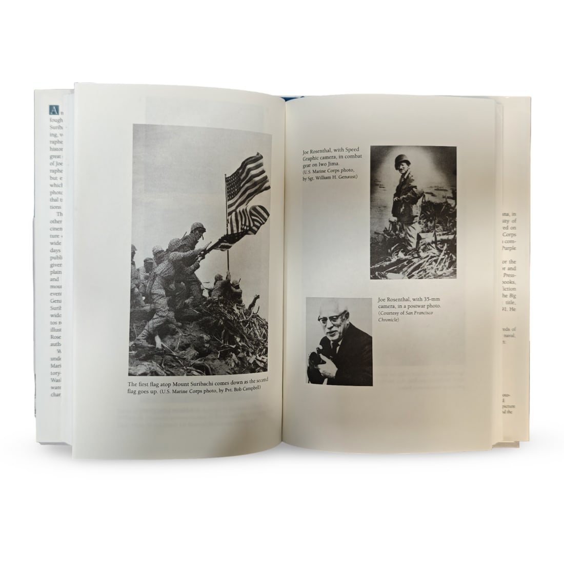 WWII Autographed Iwo Jima Poster with Provenance & Immortal Images Book Archive - 6