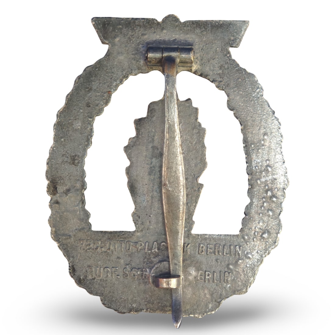 WW2 German Third Reich Minesweeper War Badge - Schwerin - Minensuchabzeichen - 2