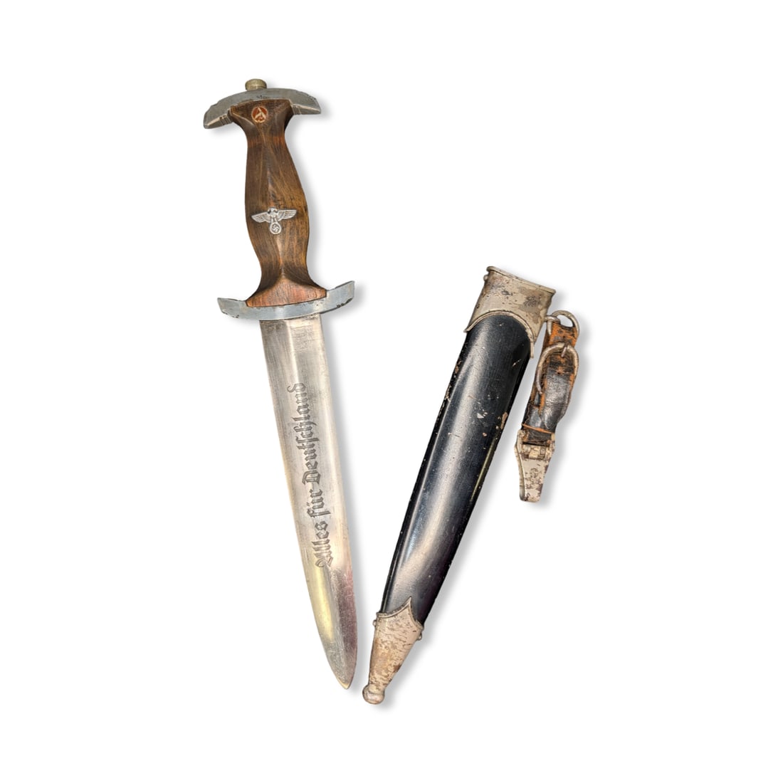 WW2 German Third Reich SA Dagger Model 1933 with Hanger - Sturmabteilung (1 of 9)