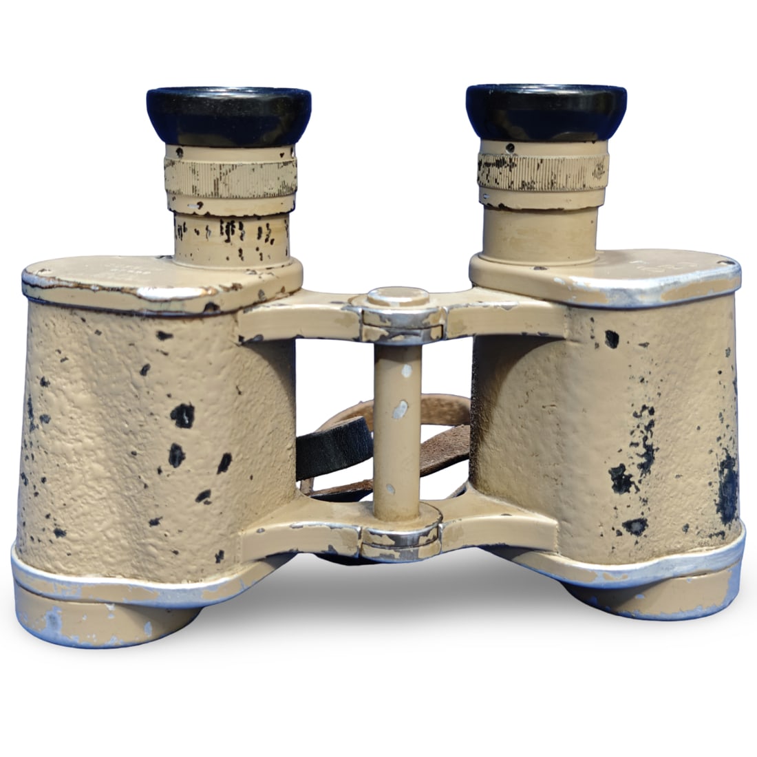 WW2 German Third Reich German Afrika Korp Dienstglas 6x30 Service Binoculars - 2