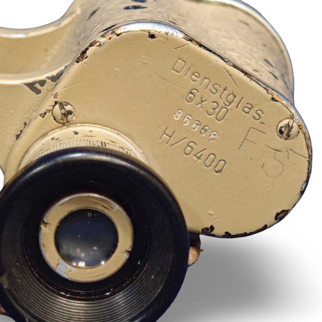 WW2 German Third Reich German Afrika Korp Dienstglas 6x30 Service Binoculars - 5
