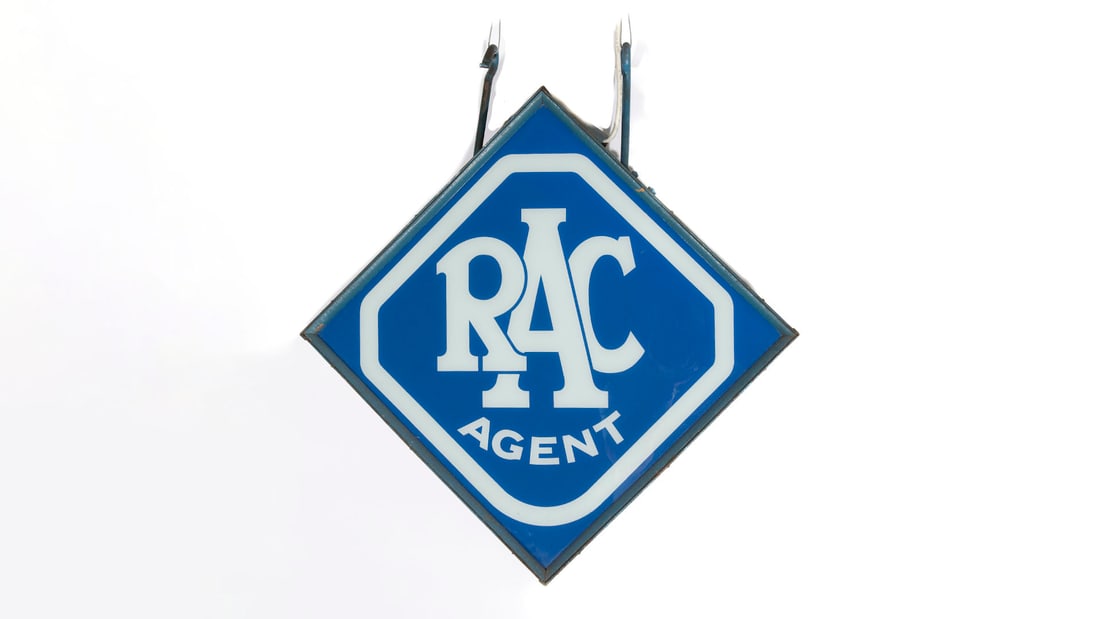 RAC Agent Illuminated Sign (1 of 2)