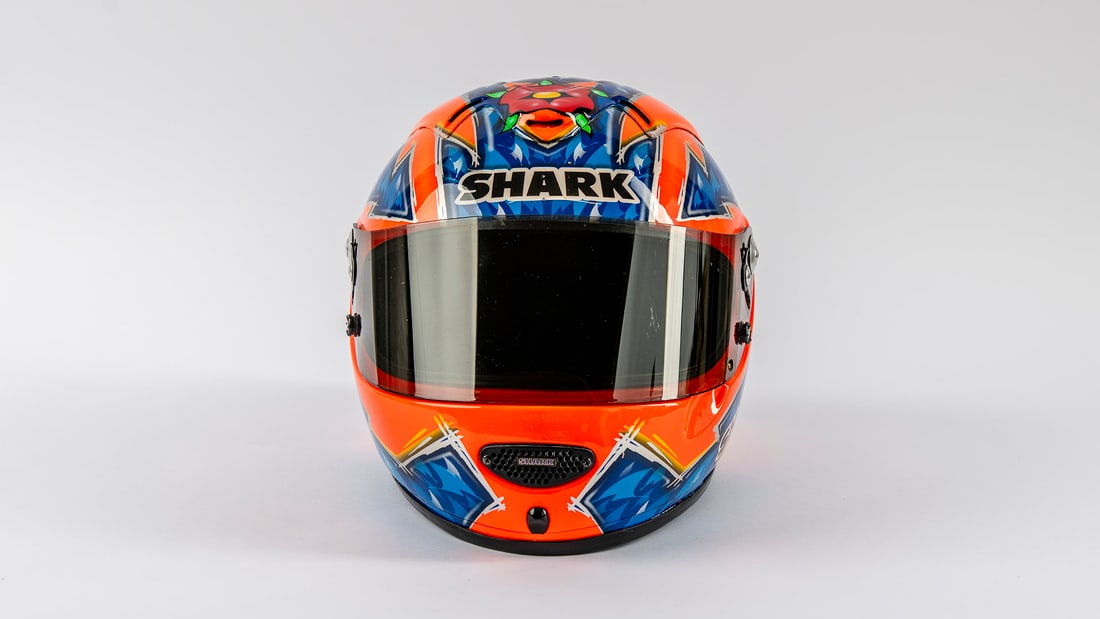 1998 Carl Fogarty World Superbike Championship Helmet Auction