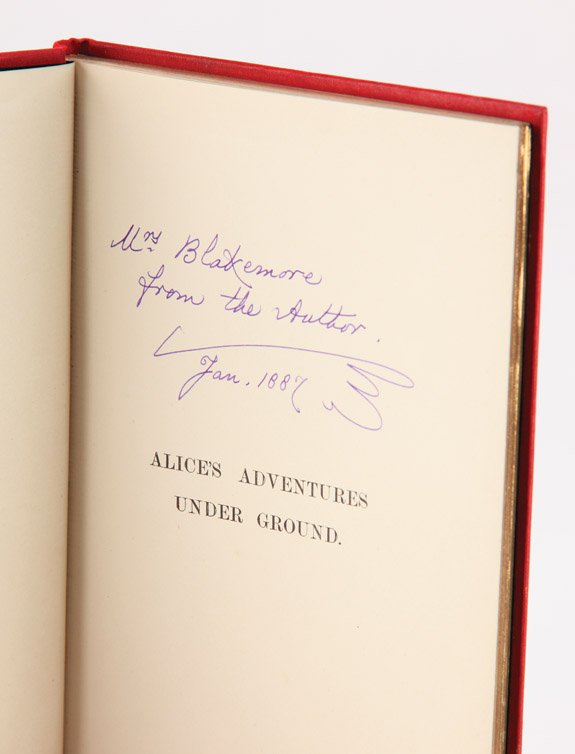 Alice's Adventures Under Ground, First Edition - 2