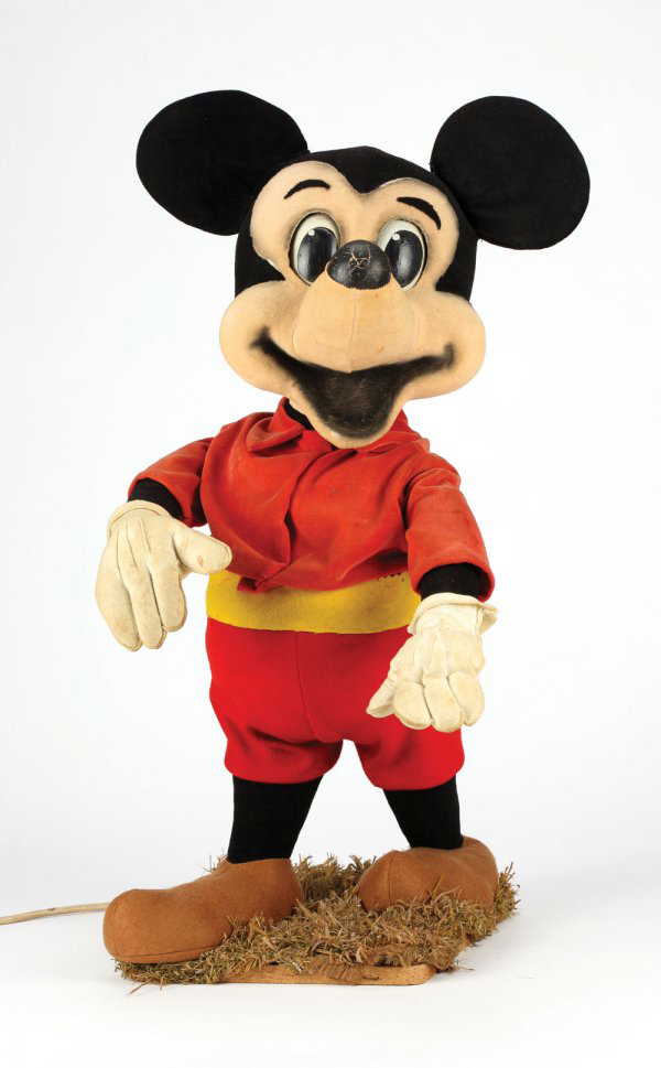 Vintage animatronic Mickey Mouse store display