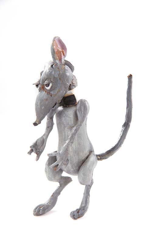 Dormouse puppet from Alice in Wonderland