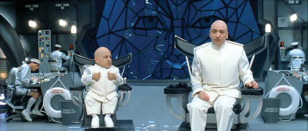 Famous Chairs from Pop Culture According to ChairPickr | ChairPickr Dr. Evil motorized chairs - Austin Powers in Goldmember