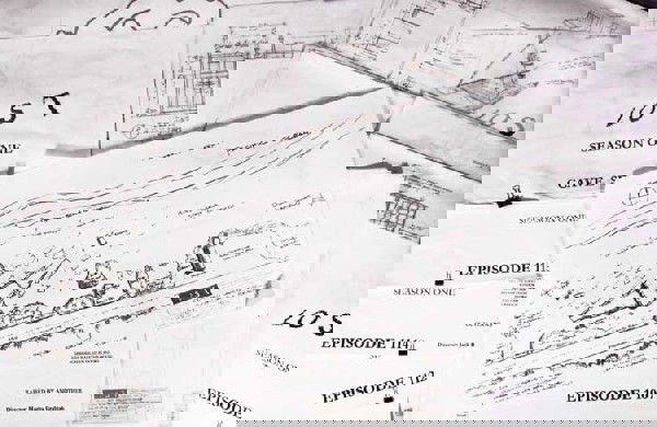 Season One production artwork: Season One production artwork. Season One production art. Includes original pencil sketches and production blueprints (about 50% hand-drawn/50% photocopy) of various sets, vehicles and shoot locations