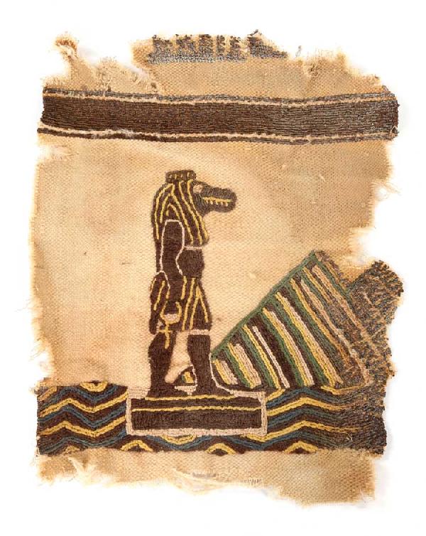 Fragment of Jacob's tapestry: Fragment of Jacob's tapestry. In the episode, "The Incident, Part I," Ilana finds a fragment of the bottom left corner of one of Jacob's tapestries pinned to the wall of his cabin. On the fragment, a