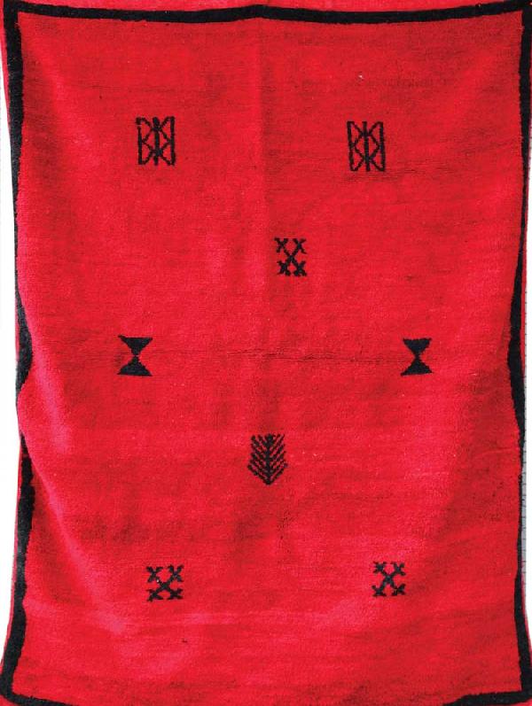 Jacob's tapestry: Jacob's tapestry. Jacob wove tapestries in his chamber inside the pedestal of the statue of Taweret during his many years on the island. This tapestry is bright red and features several primitive symb