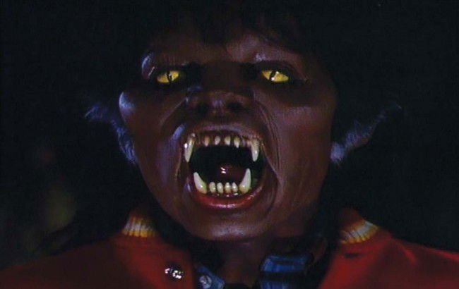 Michael Jackson life cast & werecat from Thriller - 5