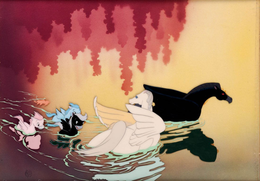 627: Fantasia cel of pegasus family on Courvoisier (#0627) on Jul 29, 2012  | Profiles in History in CA