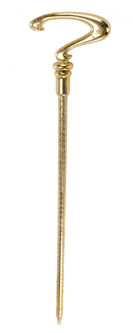 “RIDDLER” “QUESTION MARK” COSTUME, HAT & CANE - 3