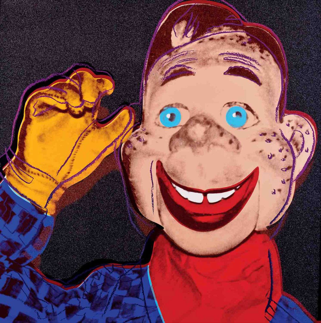 ANDY WARHOL HOWDY DOODY PRINT